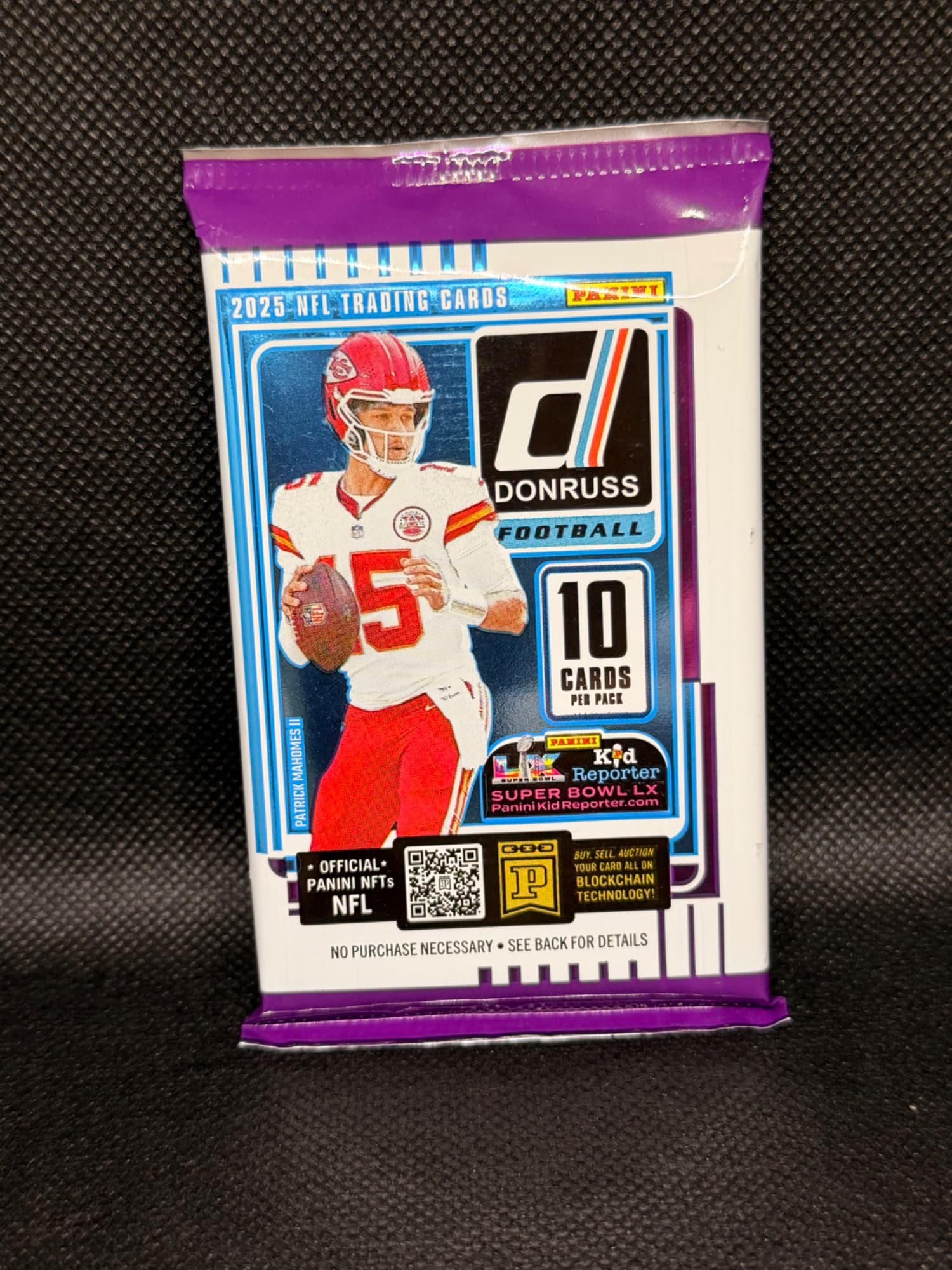 2025 Donruss Mega Box Pack NFL Panini Sealed Pack