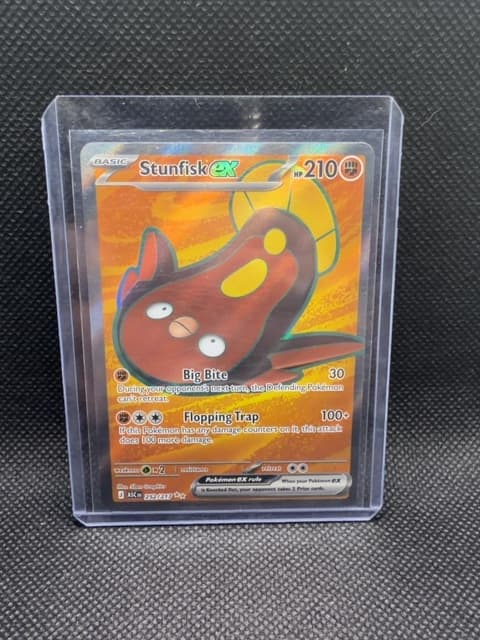 Stunfisk EX Full Art 252/217 Pokemon