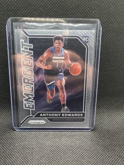 Anthony Edwards Rookie Prizm 2020/21 Timberwolves RC