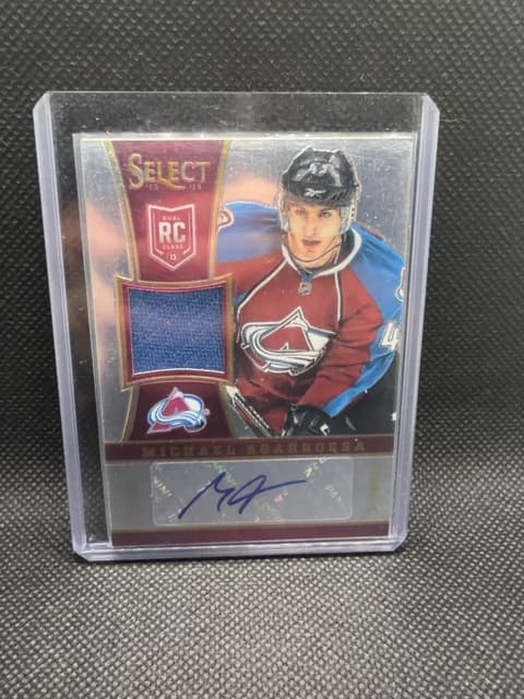 Michael Sgarbossa RPA Auto Patch /199 Hockey Panini 2013