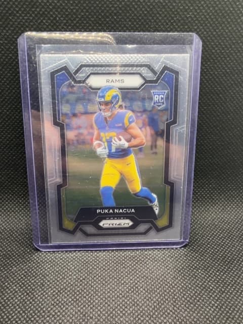 Puka Nacua Prizm Rookie 2023 Rams