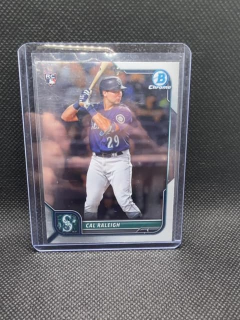 Cal Raleigh Bowman Chrome Rookie 2022