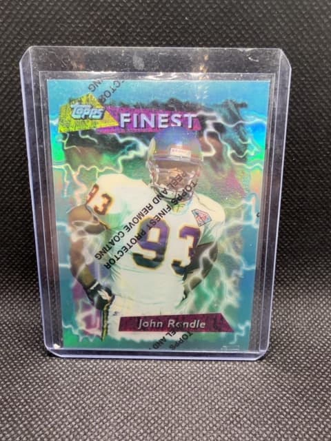 John Randle Topps Refractor 1995 Vikings Finest