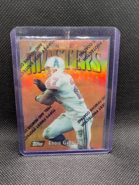 Eddie George 1997 Refractor Topps Oilers Titans