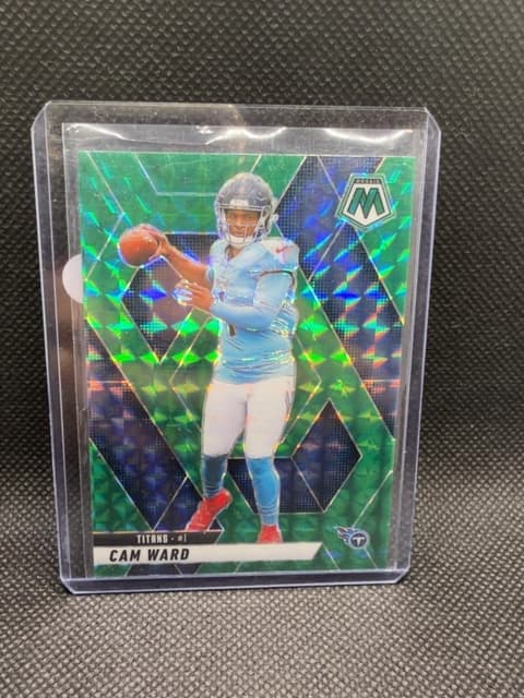 Cam Ward Green Rookie Mosaic Titans 2025