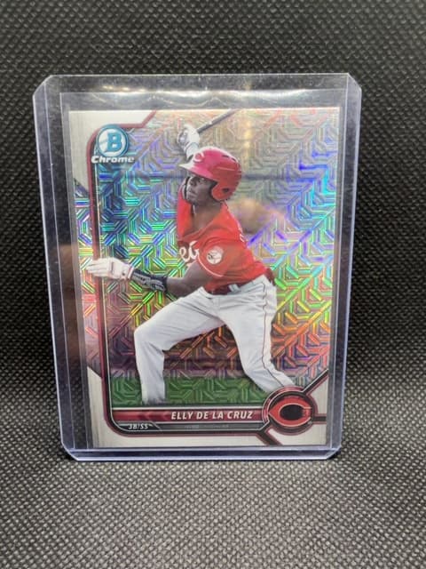 Elly De La Cruz Mojo Bowman Chrome 2022 Reds