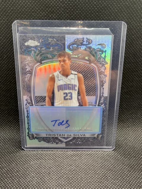 Tristan Da Silva Topps Chrome Auto Silver 2025 Magic