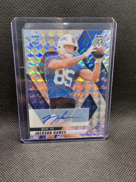 Jackson Hawes Mosaic Rookie Silver 2025 Bills