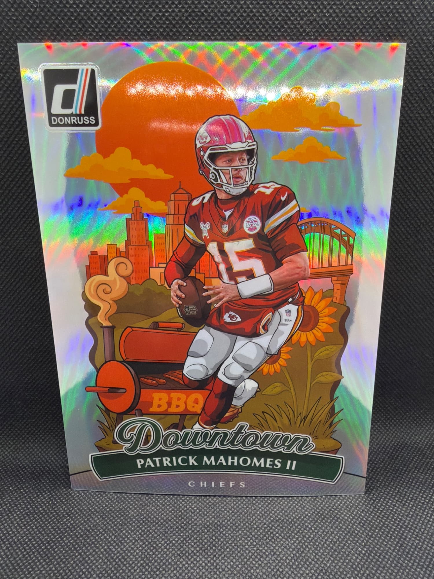 Oversized Patrick Mahomes Downtown Chiefs Donruss 2025 Panini